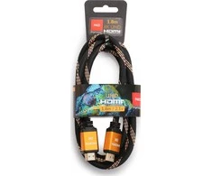 Kabelis Opticum HDMI - HDMI 1,8 m oranžinė (27951)