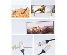 Orico H4Y1 HDMI 2.0 4K 60 Hz HDMI Cable 0.5 m - Juodas