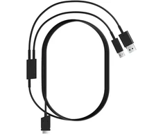 Pimax Crystal Light/Super 2-in-1 Cable DisplayPort, USB – Juodas, 5m
