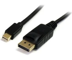 Kabelis PremiumCord Rodyti Port Mini - DisplayPort 2m juodas (kport2-02)