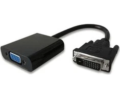 Adapteris AV PremiumCord DVI-D - D-Sub (VGA) juodas (khcon-22)