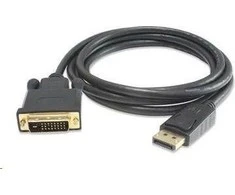 Kabelis PremiumCord Rodyti Uostas - DVI- D 2m juoda (kportadk02- 02)