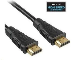 Kabelis PremiumCord HDMI - HDMI 0,5m juoda (kphdme005)