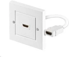 Goobay PremiumCord HDMI – HDMI, balta (kphdmz01)