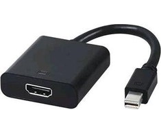 AV adapteris PremiumCord Rodyti Port mini - HDMI juoda
