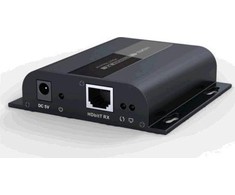 Kabelis PremiumCord HDMI RJ-45, Juodas (khext120-1)