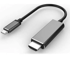Premiumcord „Premium“ laidas USB3.1 tipo C ir HDMI