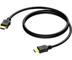 Kabelis Procab HDMI - HDMI 0.5m juodas (CSV210B/0.5)