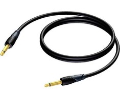 Kabelis Procab Jack 6.3 mm - Jack 6.3 mm 1,5 m juodas (CLA600/1.5)