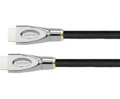 Kabelis PYTHON Python HDMI« 2.1 Kabelis 8K UHD-2 Nylongeflecht juodas 2m