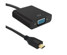 QOLTEC 50402 Micro HDMI D male VGA female 0.2m
