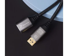 Kabelis Reagle DisplayPort - DisplayPort 1 m sidabrinis