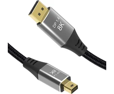 Kabelis Reagle DisplayPort Mini - DisplayPort 3 m sidabrinis (RMDD300P)