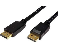 ROLINE 11.04.5811, 2 m, DisplayPort, DisplayPort, Kištukas, Kištukas, Juoda