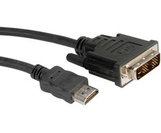Secomp Roline HDMI – DVI-D kabelis 3 m juodas (11.04.5532)
