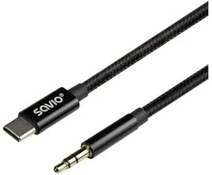 Savio Kabelis usb-c do mini-jack cl-187 1m