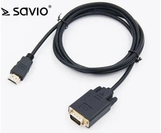 Kabelis SAVIO HDMI 1.8 juodas SAVKABELCL-
