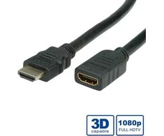 Value Kabelis Secomp HDMI - HDMI 2m juodas (11.99.5575)