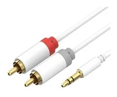 Kabelis Shiverpeaks Klinka 3,5mm na 2xRCA 1,5 m (FL31-34156)