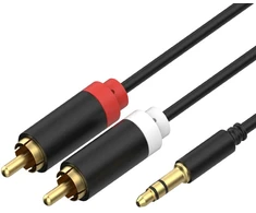 Kabelis Shiverpeaks Jack 3,5 mm na 2xRCA 1,5 m (FL31-34155)