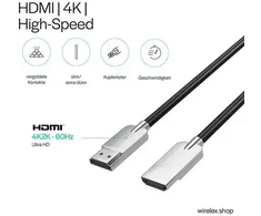 Kabelis Shiverpeaks HDMI kabelis 2xHDMI A wtyk 4K 2K, 60Hz 2m