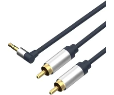 Kabelis Shiverpeaks Jack 3,5 mm kampinis prie 2 Cinch (FL31-36131)