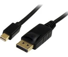 Kabelis StarTech DisplayPort Mini – DisplayPort 3m juodas (MDP2DPMM3M)
