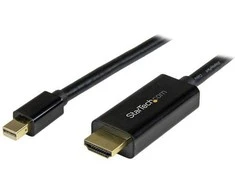 Mini DisplayPort į HDMI adapteris Startech MDP2HDMM2MB 4K Ultra HD (2 m)
