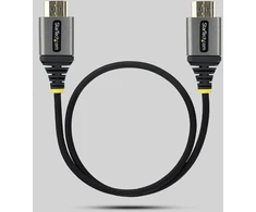 Kabelis StarTech HDMI 0,5 m HDMI Typu A (Standard) juoda, sidabrinė (HDMI2-FLEX-4K60-50C)
