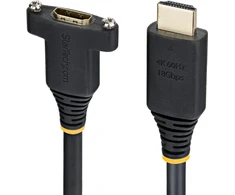 Kabelis StarTech HDMI 2.0 M-F Panel 2 m (HDMI2PNLFM-2M)