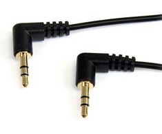 Kabelis StarTech Jack 3.5mm - Jack 3.5mm 1.8m juoda (MU6MMS2RA)