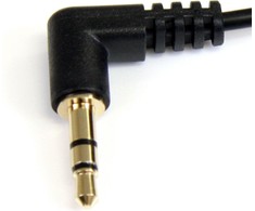 StarTech 3.5 RIGHT ANGLE STEREO CABLE/.