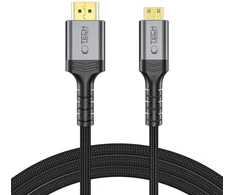 „Tech-Protect UltraBoost Mini HDMI“ į HDMI 2.1 8K 60Hz kabelis, 200 cm - Juodas