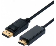 Kabelis Triton STANDARTINIS DisplayPort kabelis, DP - UHDTV, M/M, juodas, 2 m
