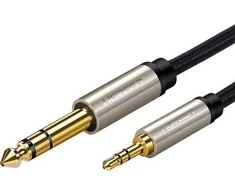 UGREEN AV127 kabelis - 3.5 mm lizdas TRS - 2 m (pilka)