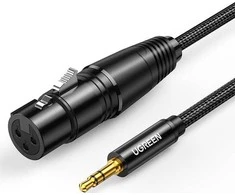 UGREEN AV182 XLR - 3.5mm AUX 1m