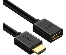 UGREEN HDMI kabelis kištukinis ir lizdinis 3 m (juodas)