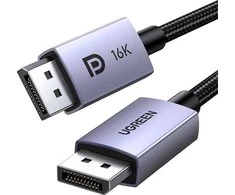 Vaizdo kabeliai 2 x Ekranas vyriai-vyriški prievadas UGREEN DP118 1m 16K