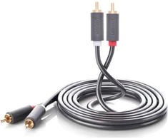 UGREEN 2RCA Cinch - 2RCA kabelis 2m