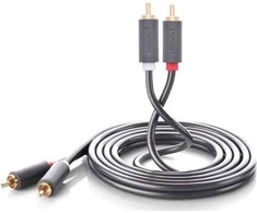 UGREEN 2RCA Cinch - 2RCA Cinch kabelis 5m