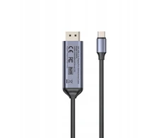 Unitek Dwukierunkowy kabelis USB-C - DisplayPort 16K | 80Gbps | HDR| 1,8m