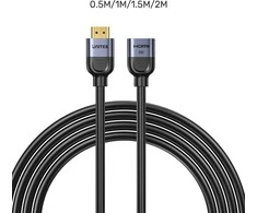 Unitek HDMI (M) – HDMI (F) 2.1 ilgintuvas, 8K 3m