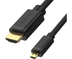 UNITEK Y-C182 HDMI – microHDMI CABLE v.2.0 4K 60HZ 2M
