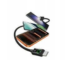 Kabelis USAMS U92 18W USB-C to USB-A 1.2m juodos spalvos