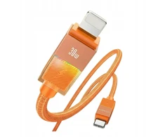 Kabelis USAMS U93 30W USB-C to Lightning 1.2m oranžinės spalvos