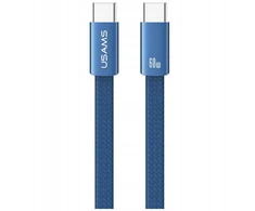 Kabelis USAMS U96 60W USB-C to USB-C 1.2m mėlynas