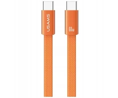 Kabelis USAMS U96 60W USB-C to USB-C 1.2m oranžinės spalvos