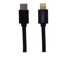 USB kabelis 2GO USB-A - Žaibas 1 m Juodas (795848)