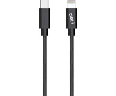 2GO įkrovimo laidas – MFI USB laidas sertifikuotas antracito spalvos – 100 cm Apple USB C tipo