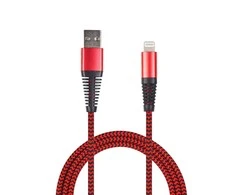 USB kabelis 2GO USB-A - Žaibas 1 m Raudona (795946)